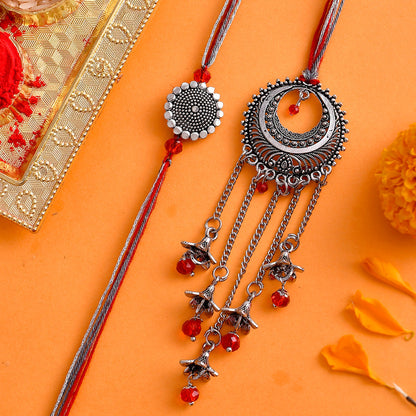 trueBrowns X Voylla Ethnic Lightly Embellished Bhaiya-Bhabhi Rakhi