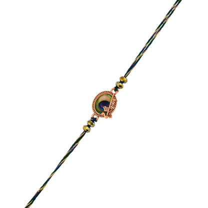 trueBrowns X Voylla Divine Krishna Thread Mens Rakhi For Brother