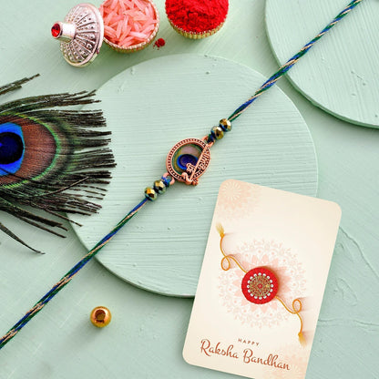 trueBrowns X Voylla Divine Krishna Thread Mens Rakhi For Brother