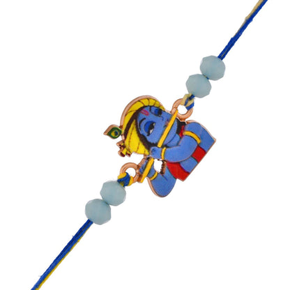 trueBrowns X Voylla Lord Krishna Kids Thread Rakhi For Kids