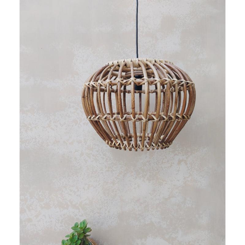 Accent Rattan Ceiling Lamp