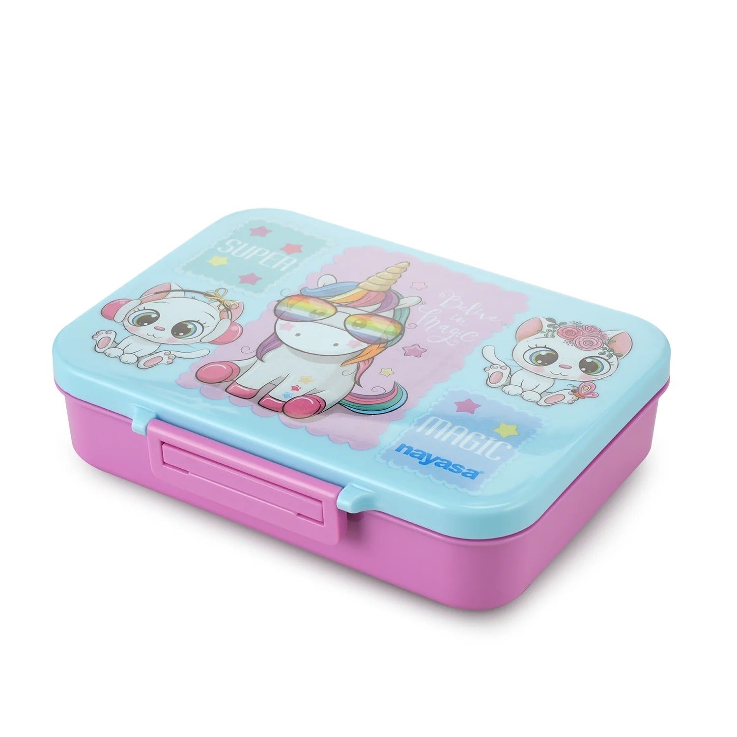 Nayasa Bento Lunch Box for Kids 4 Containers