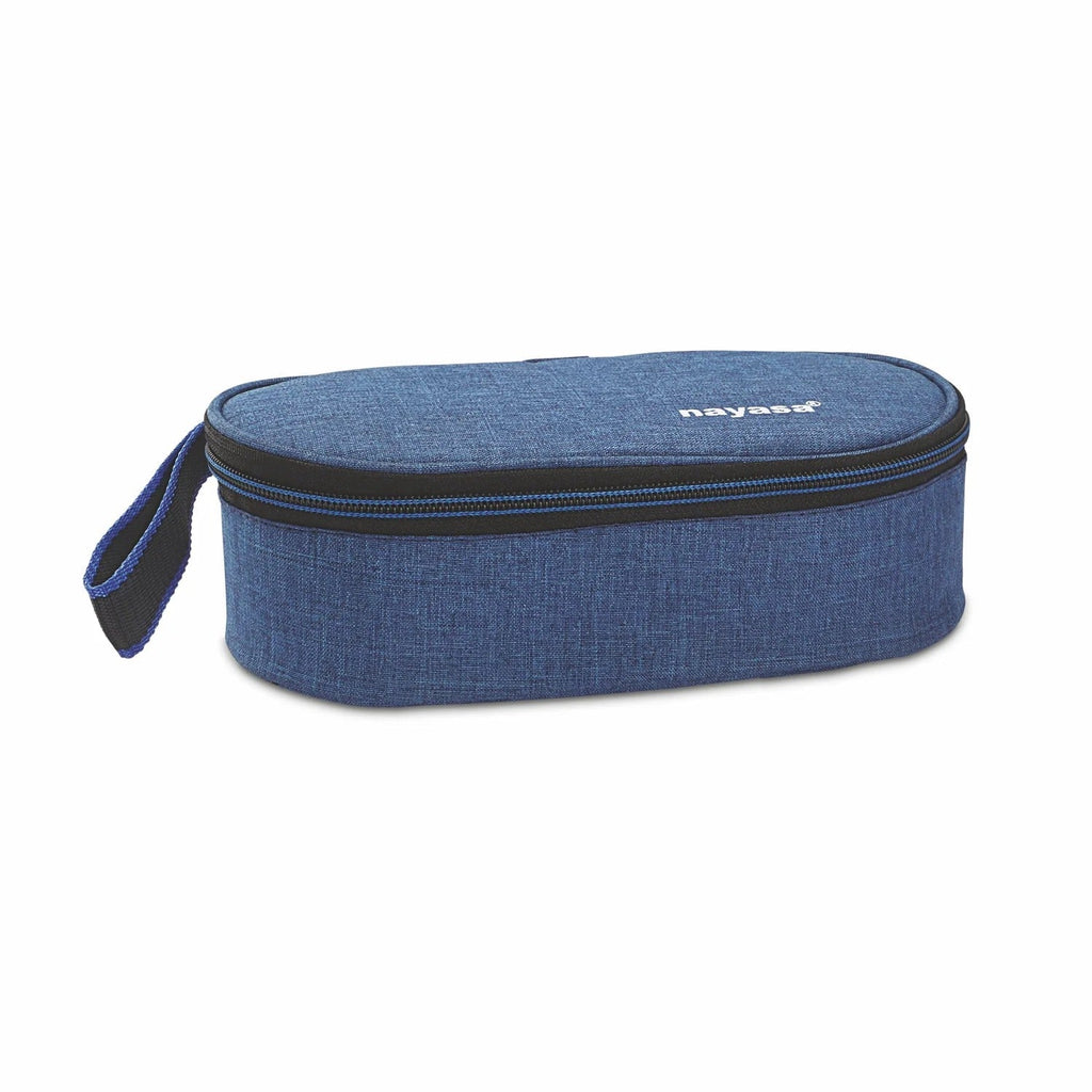 Nayasa Aqua Crunch 2 Plastic Lunch Box Set of 2
