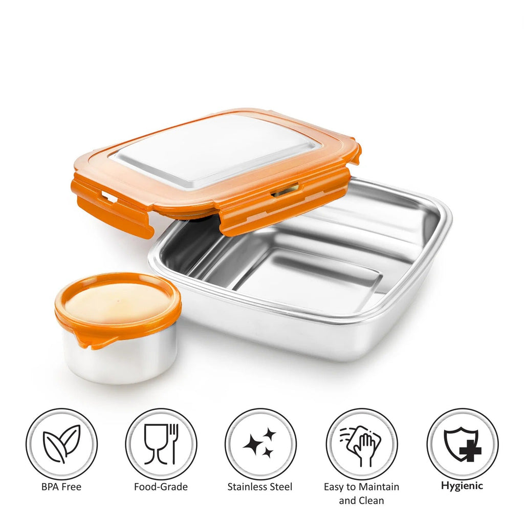 Nayasa Eco Lock Stainless Steel Lunch Box 800ml
