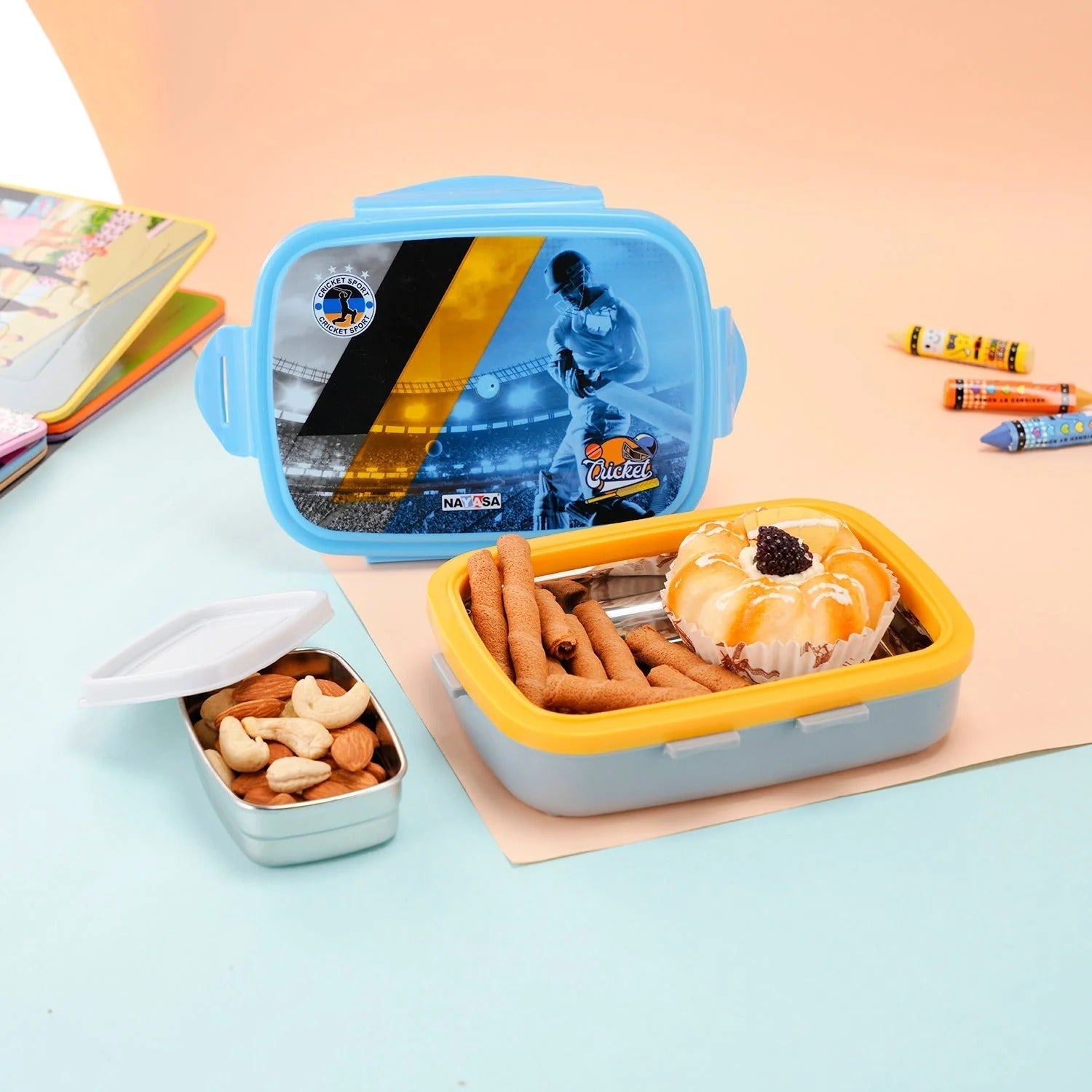 Nayasa Nutri Kids DLX Small Lunch Box 450ml