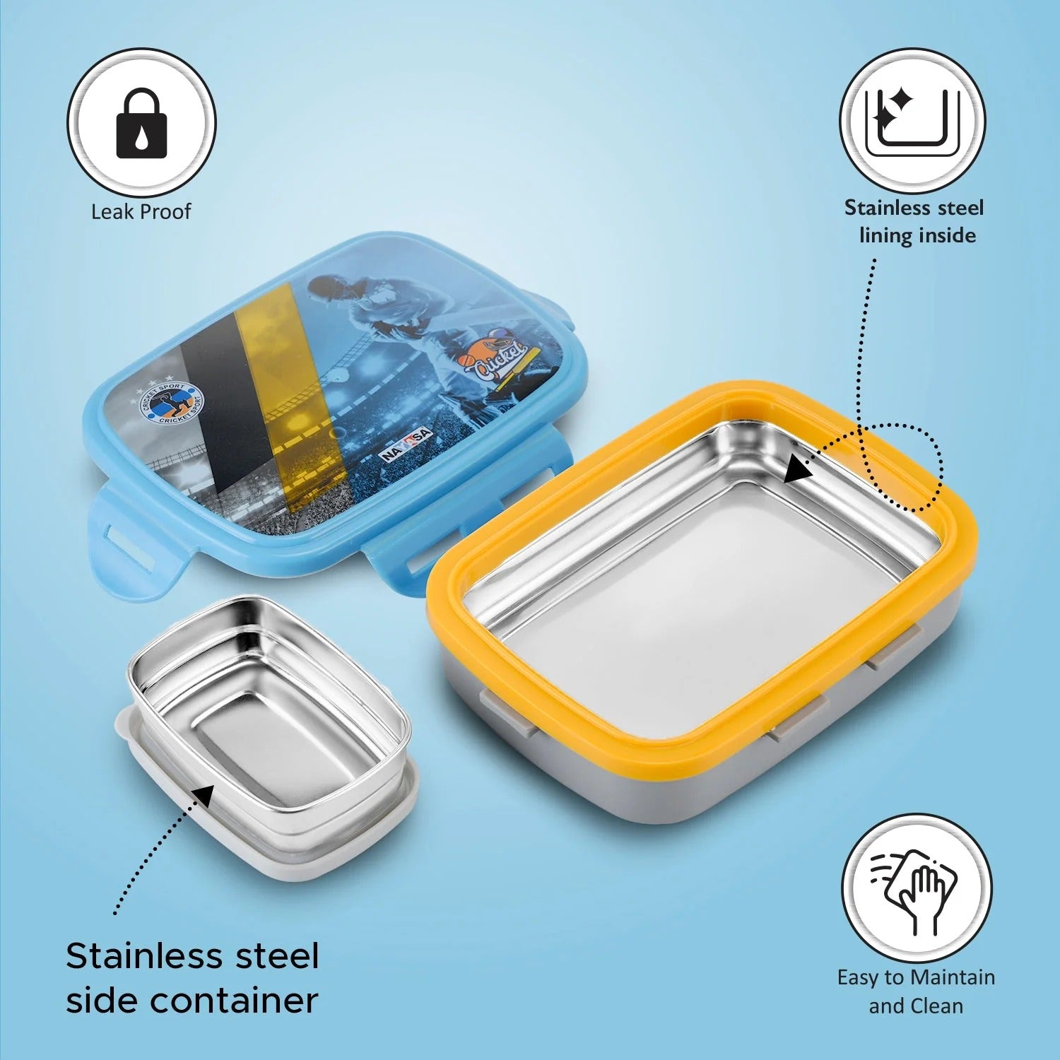 Nayasa Nutri Kids DLX Small Lunch Box 450ml