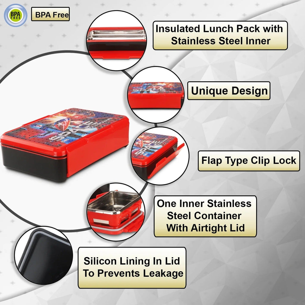 Nayasa Atom Insulated Stainless Steel Lunch Box