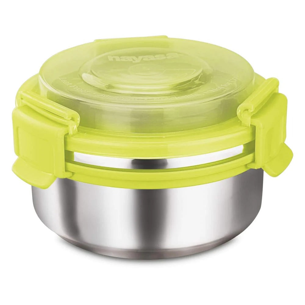 Nayasa Aqua Lock Round Plastic Lunch Box 450ml