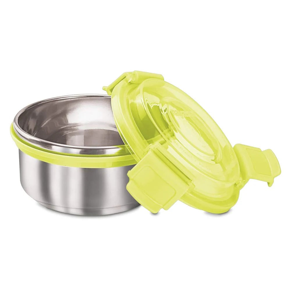 Nayasa Aqua Lock Round Plastic Lunch Box 450ml