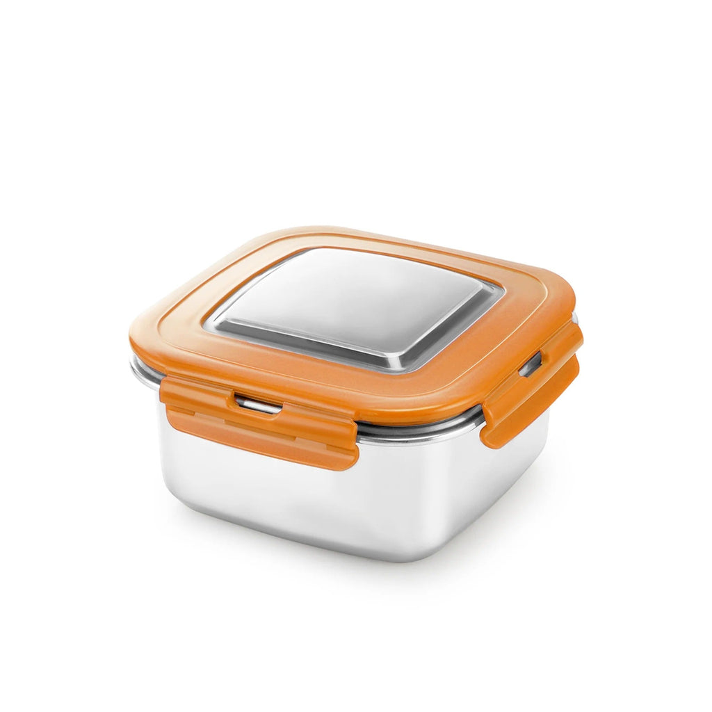 Nayasa Square Eco Lock Plastic Lunch Box 1200ml