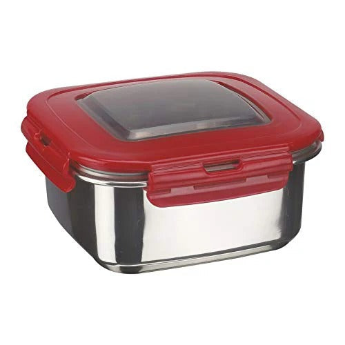 Nayasa Square Eco Lock Plastic Lunch Box 1200ml