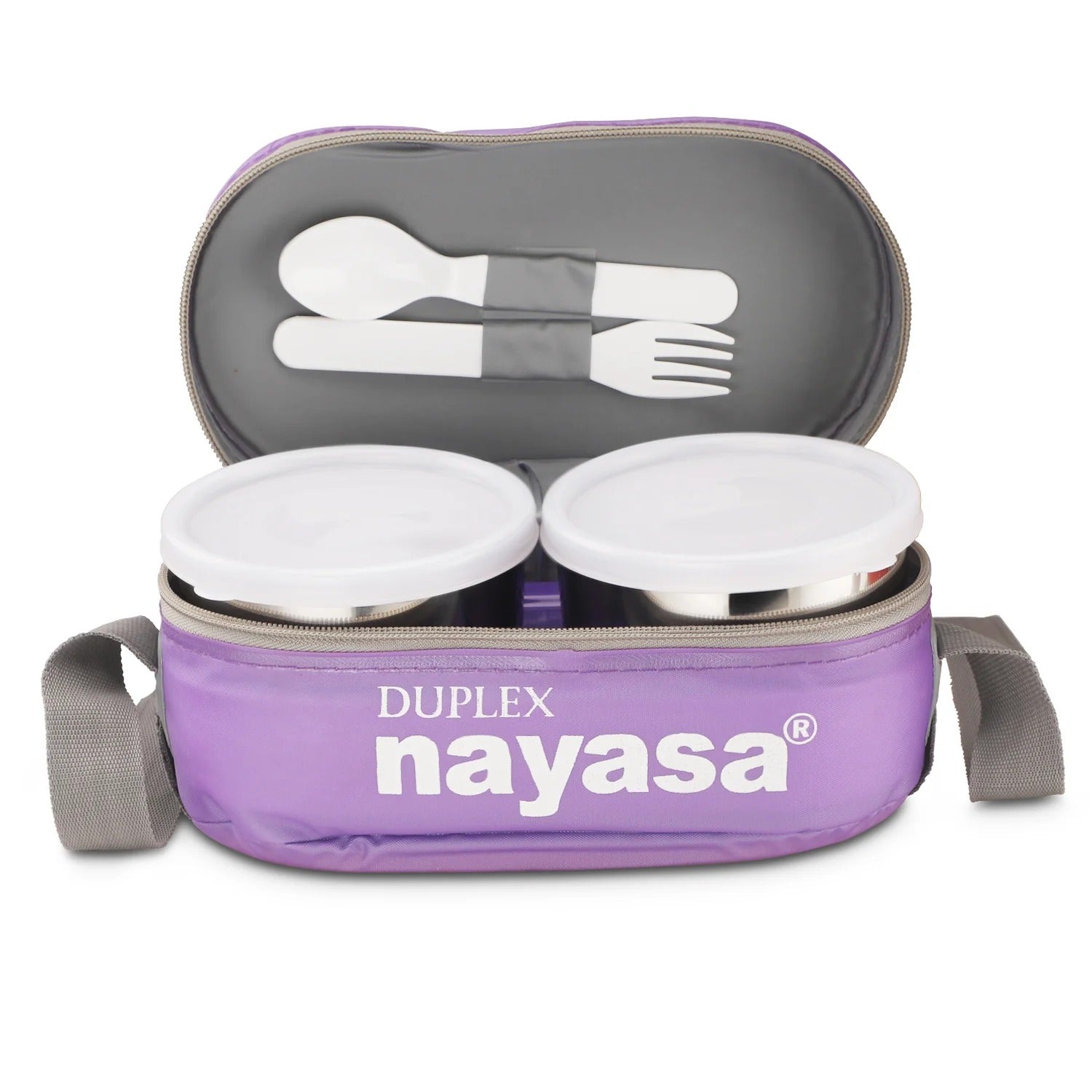 Nayasa Duplex DLX Plastic Lunch Box