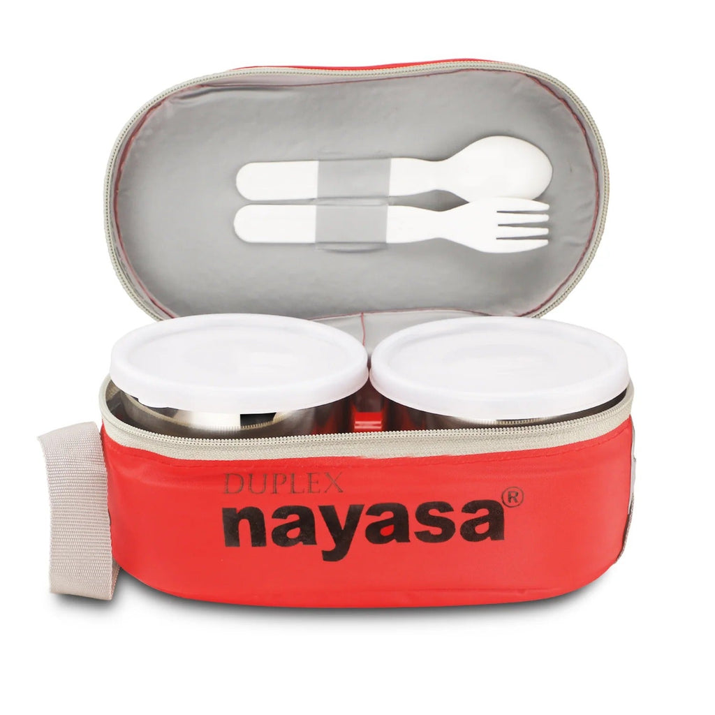 Nayasa Duplex DLX Plastic Lunch Box