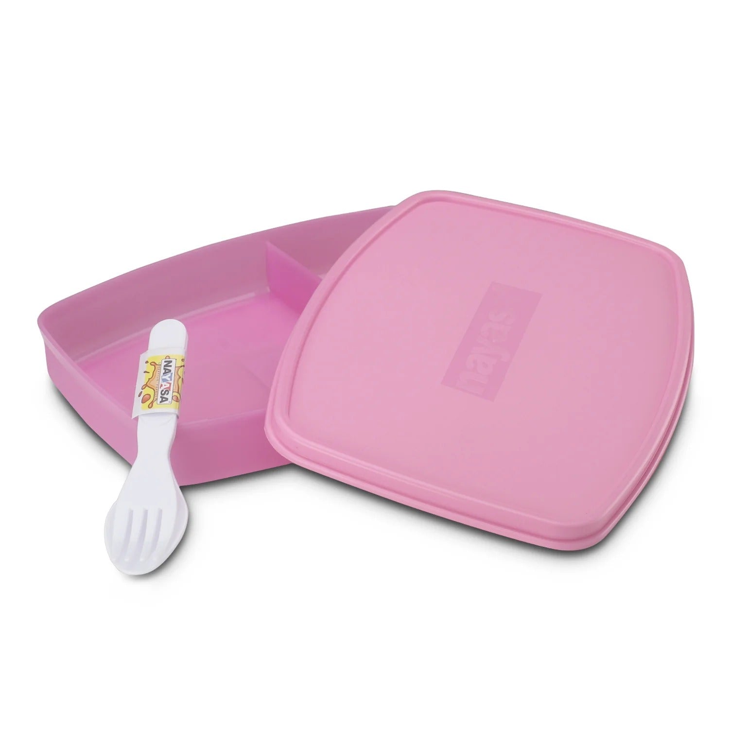 Nayasa Witty Regular Plastic Lunch Box Pack of 3