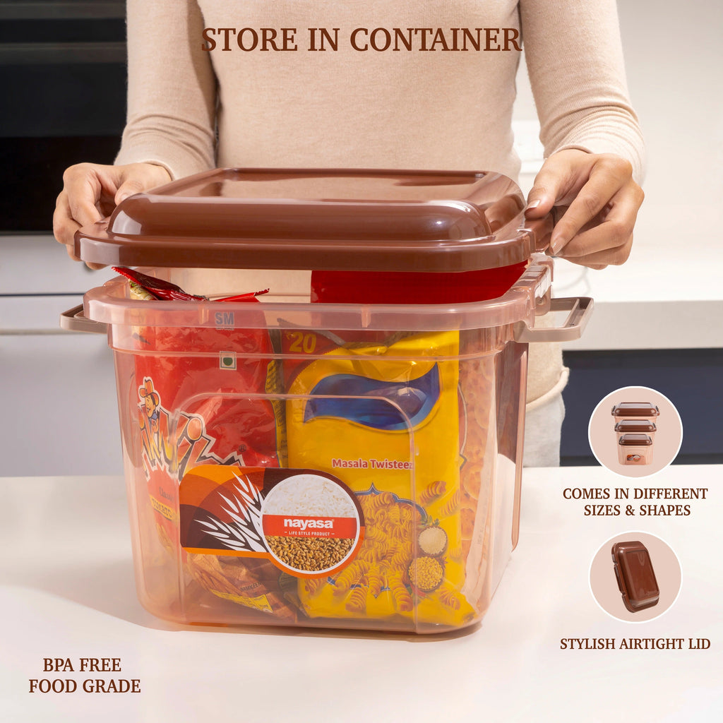 Nayasa Store In Food Storage Jar Set of 3
