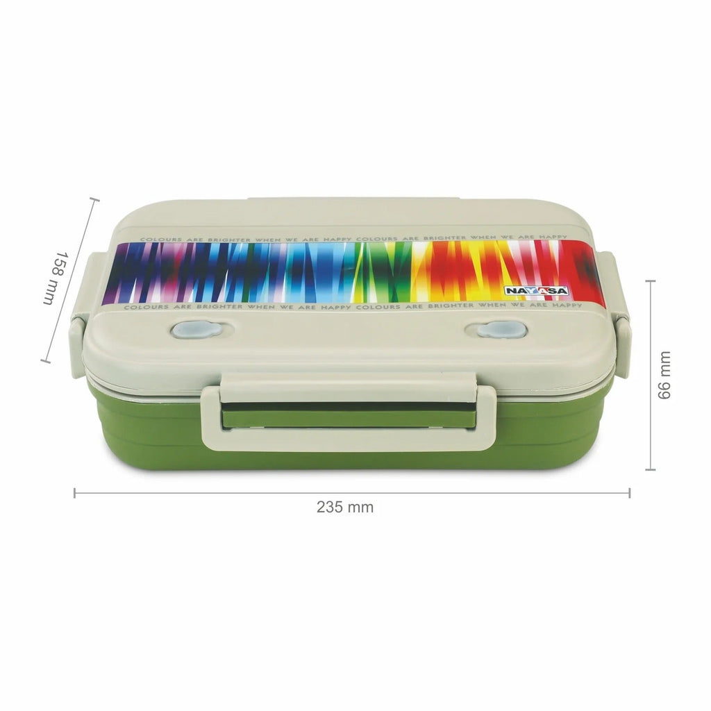 Nayasa Go-Pro Insulated Stainless Steel Lunch Box - 680ml