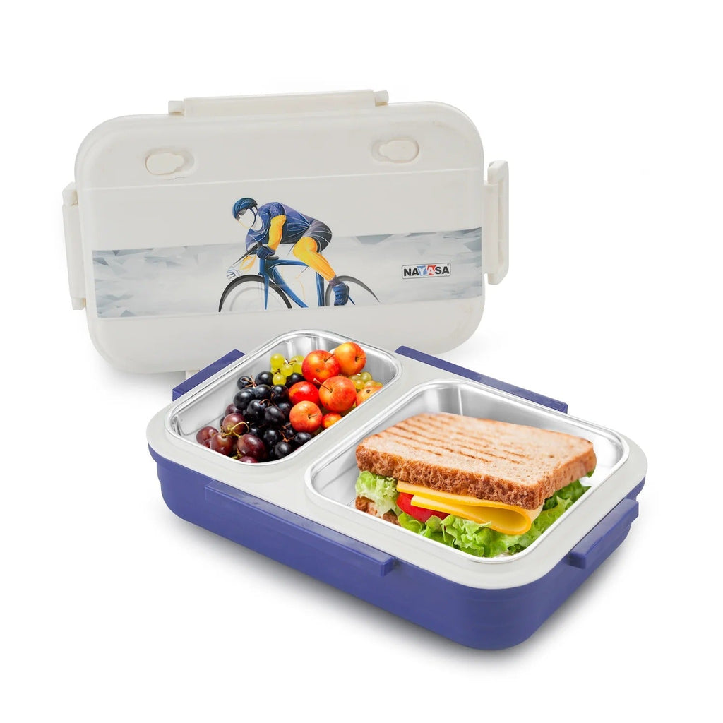 Nayasa Go-Pro Insulated Stainless Steel Lunch Box - 680ml