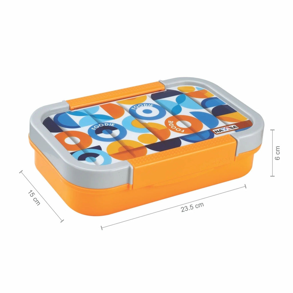 Nayasa Autobot Big Quad-Compartment Insulated Lunch Box