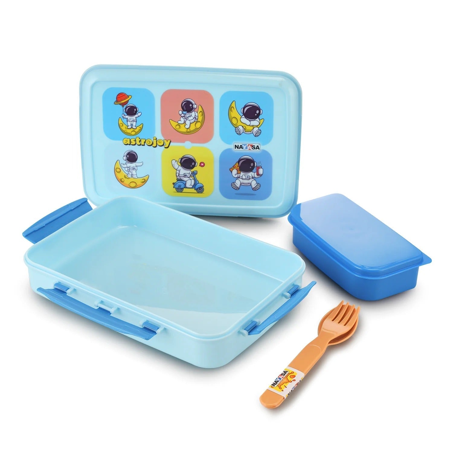 Nayasa On The Go DLX Big Plastic Lunch Box