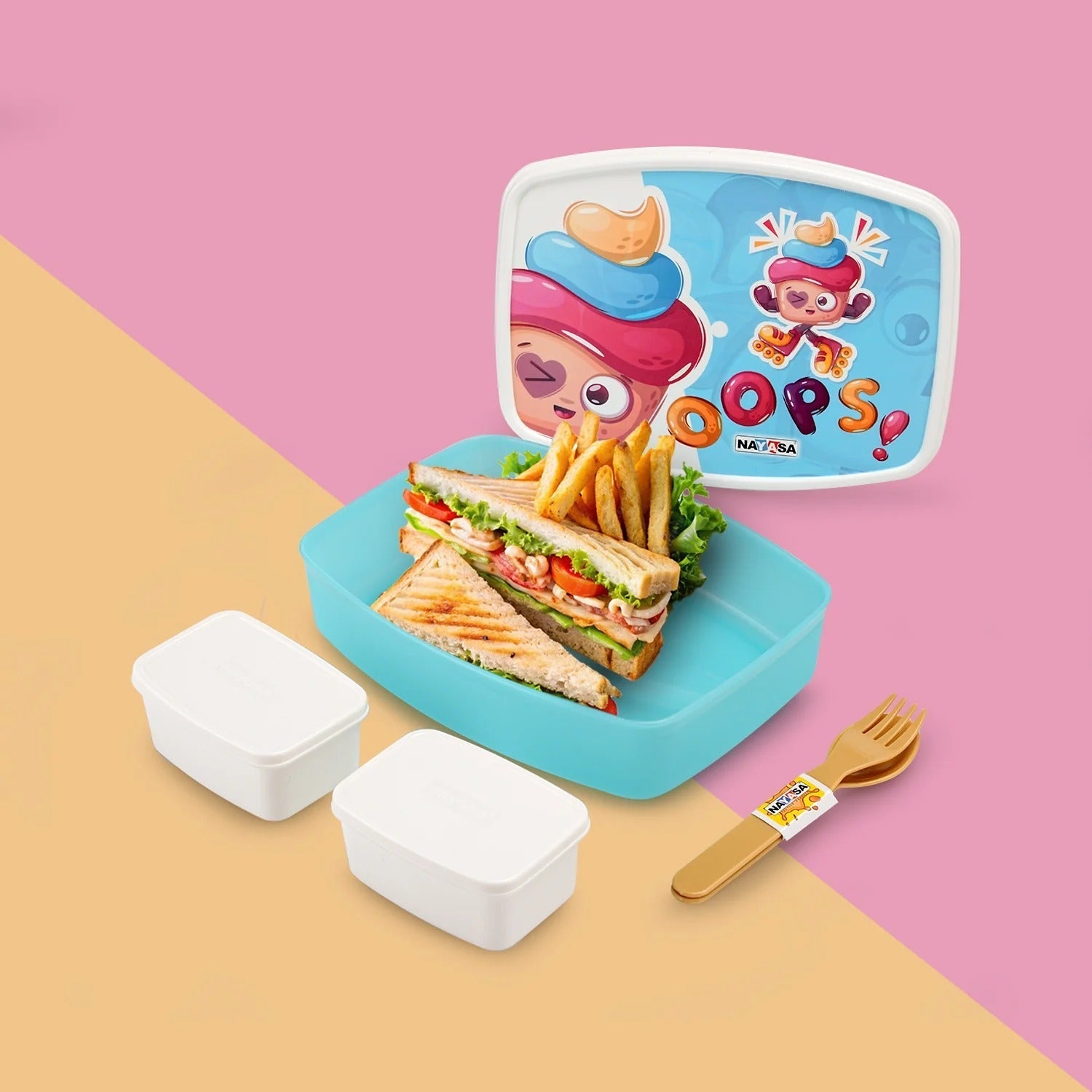 Nayasa Witty DLX Big Lunch Box
