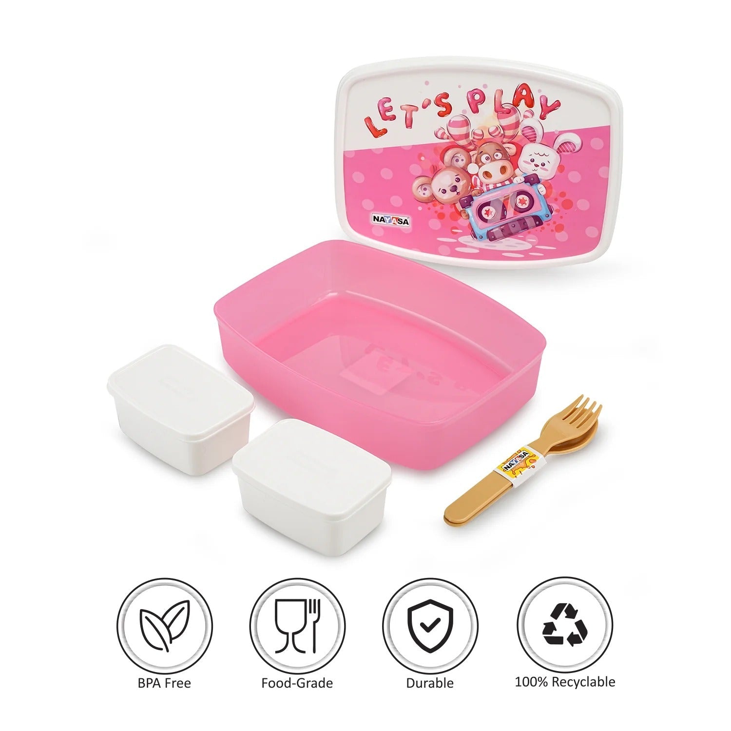 Nayasa Witty DLX Big Lunch Box