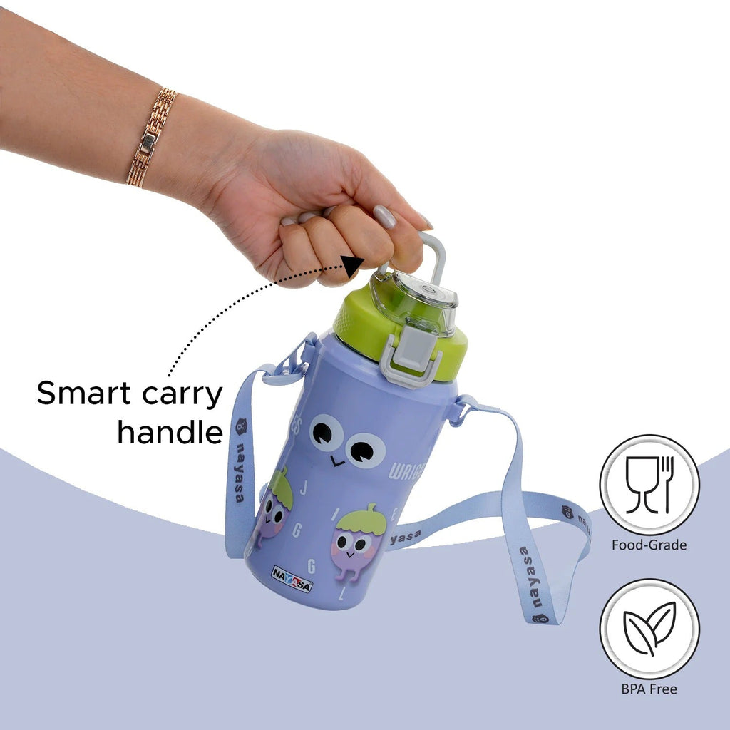 Duo-Sip Insulated Inner Steel Water bottle - 450ml