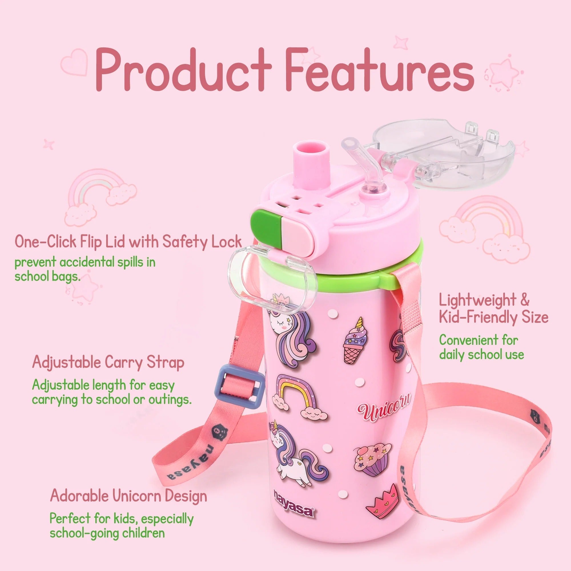 Nayasa Captain Insulated Water Bottle 650ml
