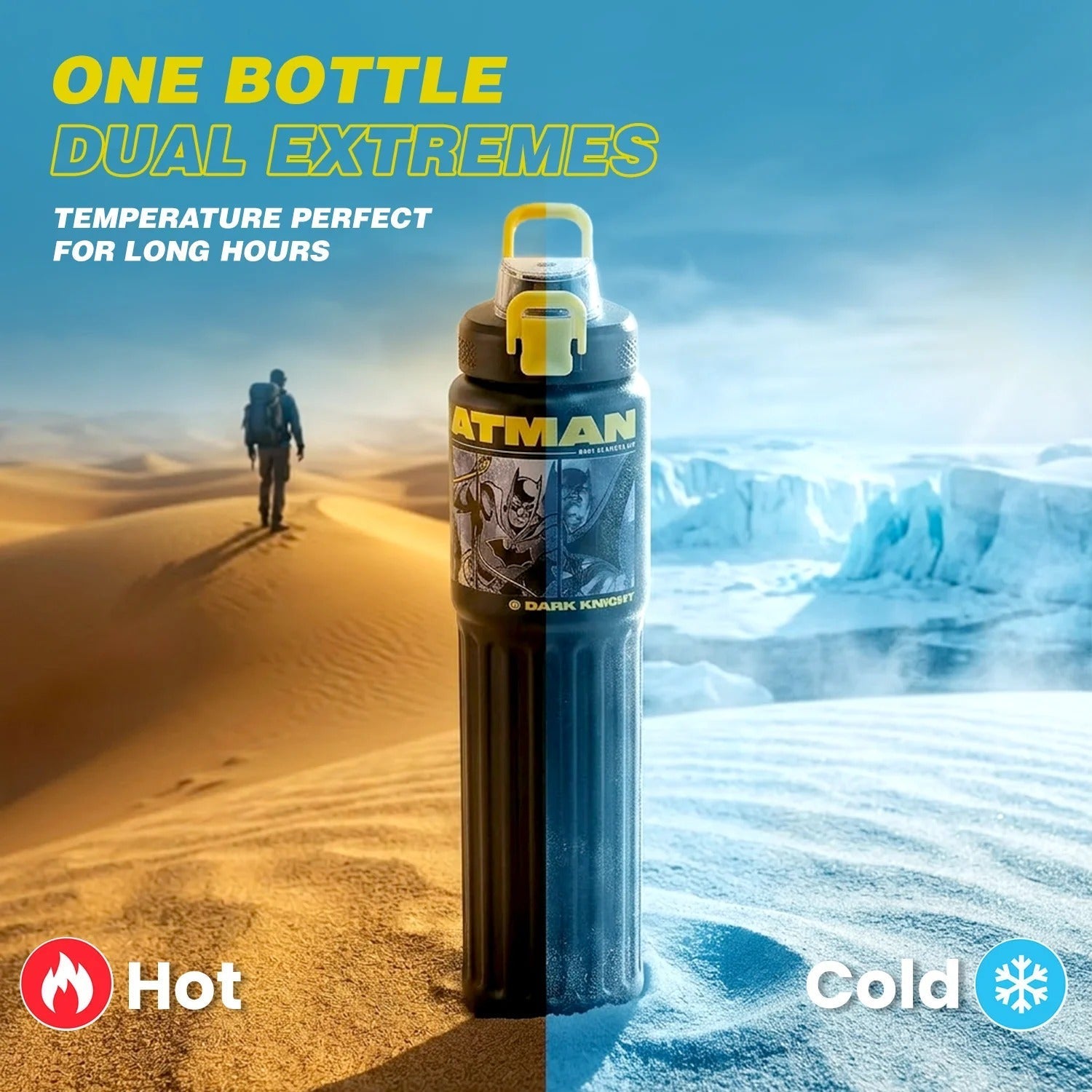 Nayasa Hero-Sip Vacuum Flask Stainless Steel