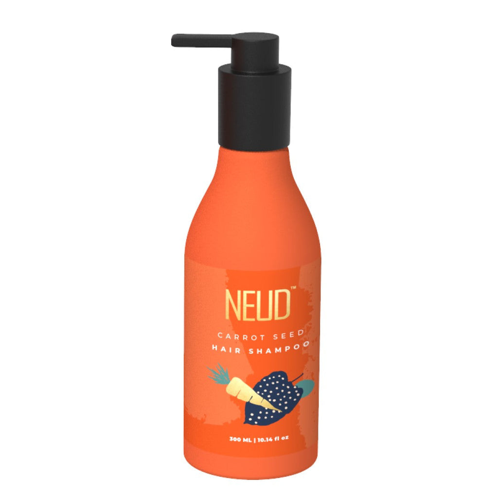 Neud Carrot Seed Premium Shampoo for Men & Women - 300 ml
