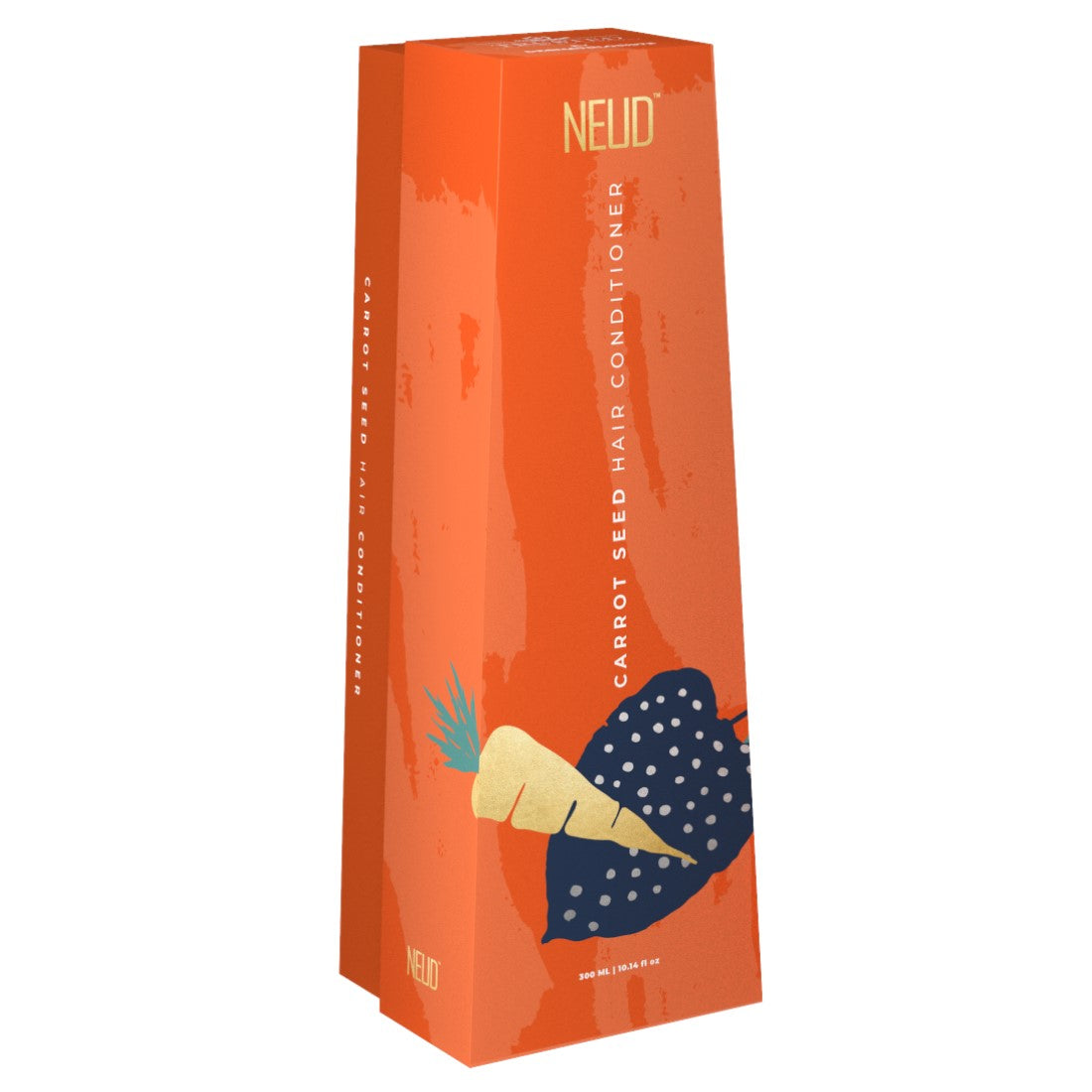 Neud Carrot Seed Premium Hair Conditioner for Men & Women - 300 ml
