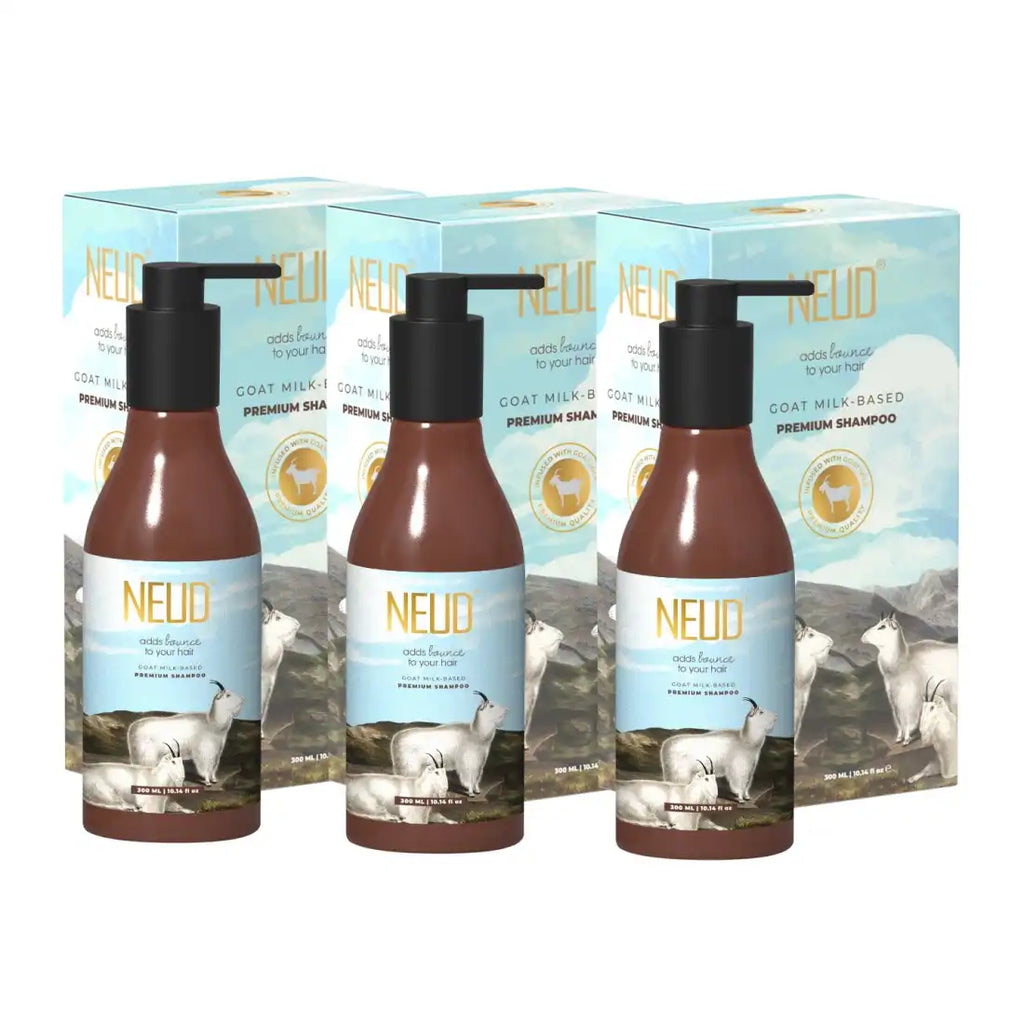 Neud Premium Goat Milk Shampoo for Men & Women - 300 ml