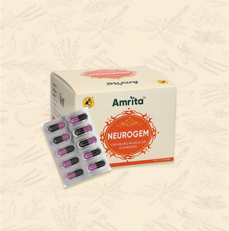 Amrita Neurogem Capsules - 100