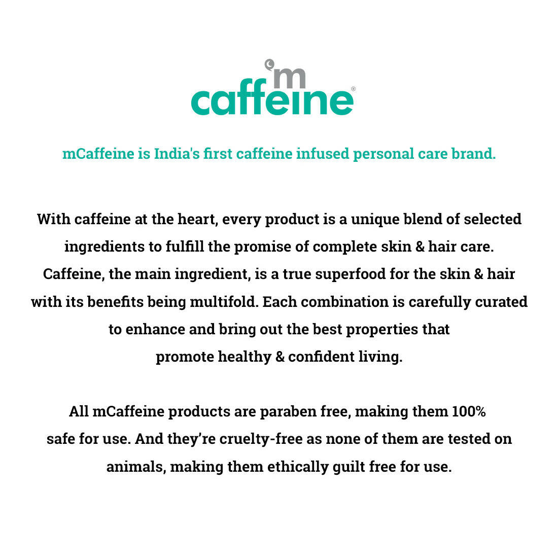 mCaffeine Naked & Raw Latte Coffee Shampoo