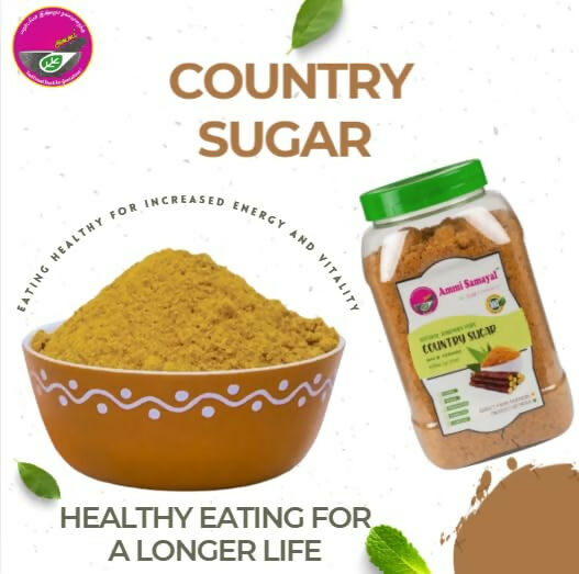 Ammi Samayal Country Sugar Pure Naatu Sakkarai Brown Sugar