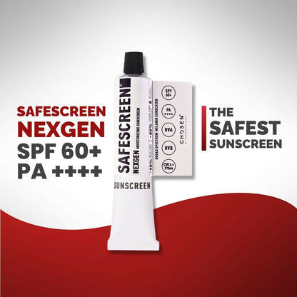 Chosen Safescreen Nexgen Moisturizing Sunscreen with Blue Light Protection