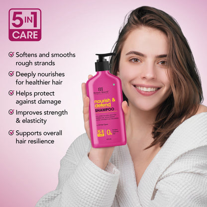 Botanic Hearth Nourish & Defend Shampoo with Vitamin E & Ceramide