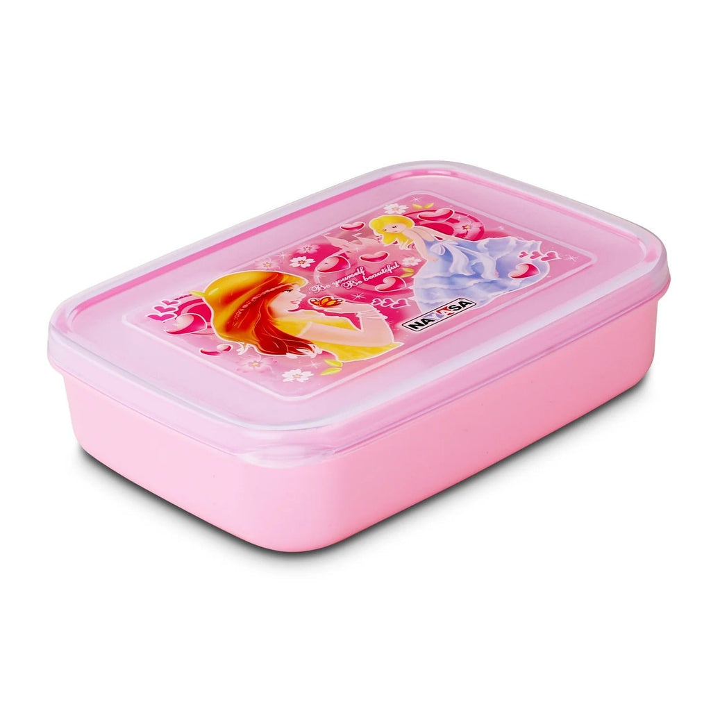 Nayasa Ninja Regular Plastic Lunch Box Pack of 2