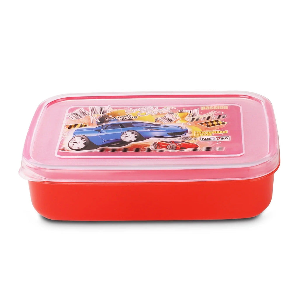 Nayasa Ninja Regular Plastic Lunch Box Pack of 2