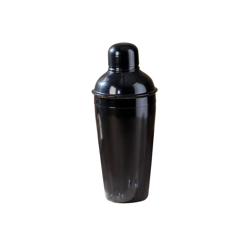 Nestroots The Unblemished Cocktail Mocktail Shaker Glossy Black Stainless Steel