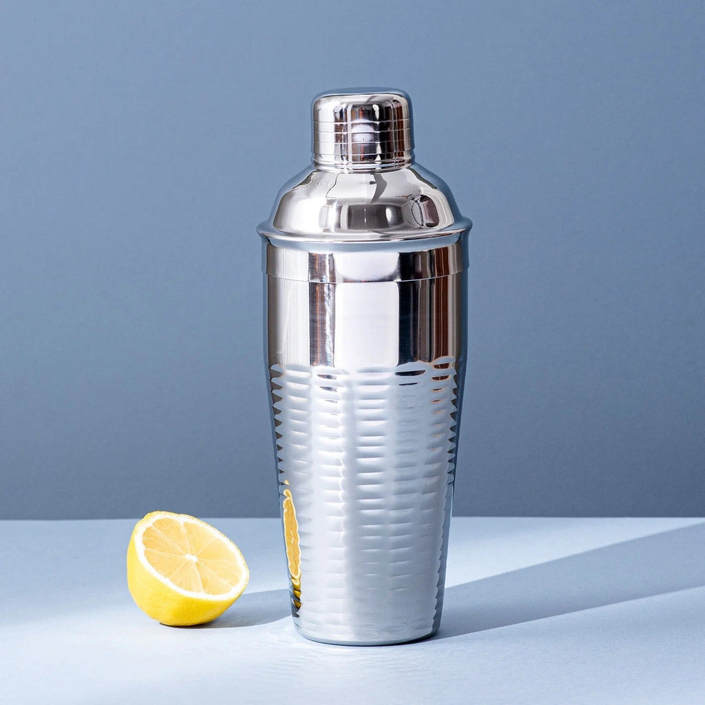 Nestroots Exquisite Silver Cocktail Shaker Stainless Steel