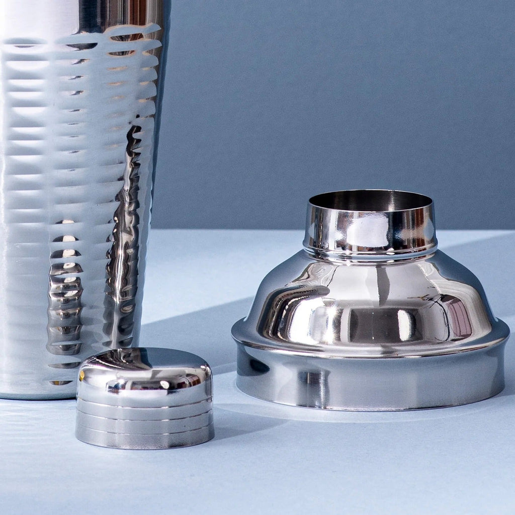 Nestroots Exquisite Silver Cocktail Shaker Stainless Steel