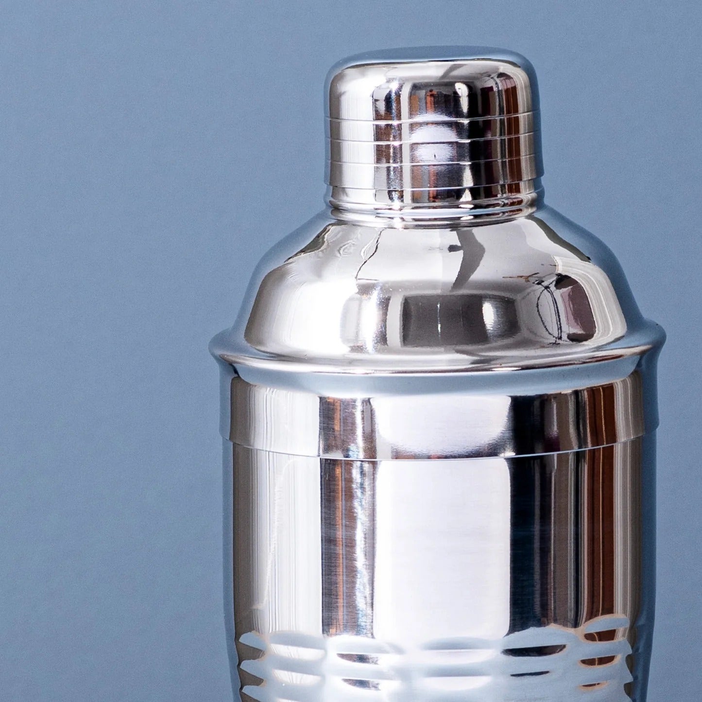 Nestroots Exquisite Silver Cocktail Shaker Stainless Steel