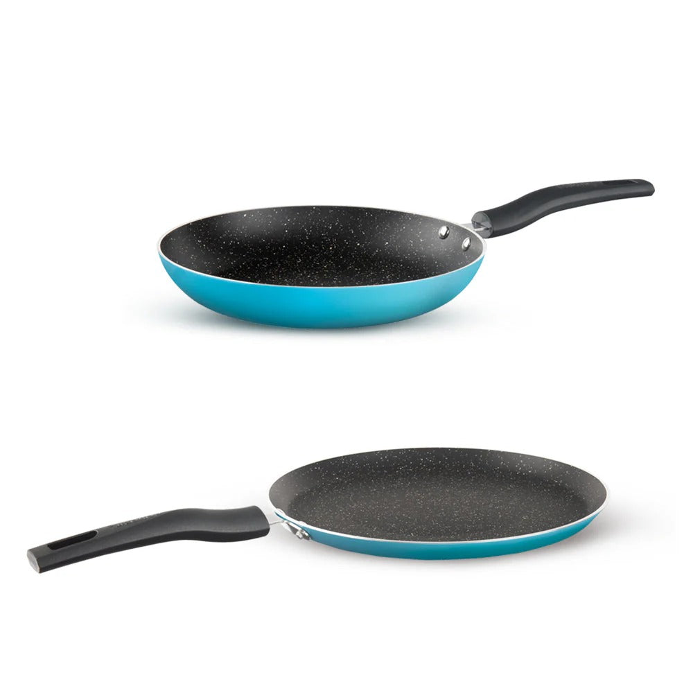 Festive Glory Cookware Set - Blue