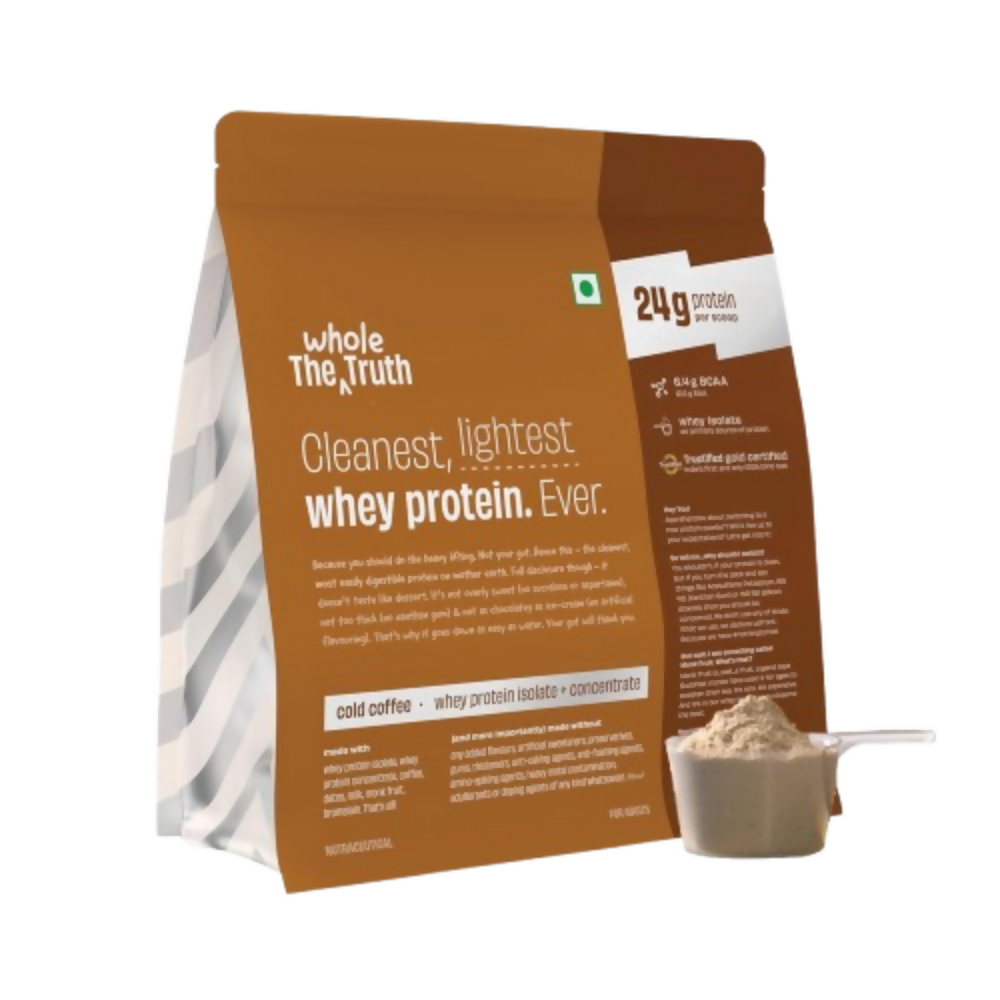 The Whole Truth Whey Protein Isolate+Concentrate - Cold Coffee