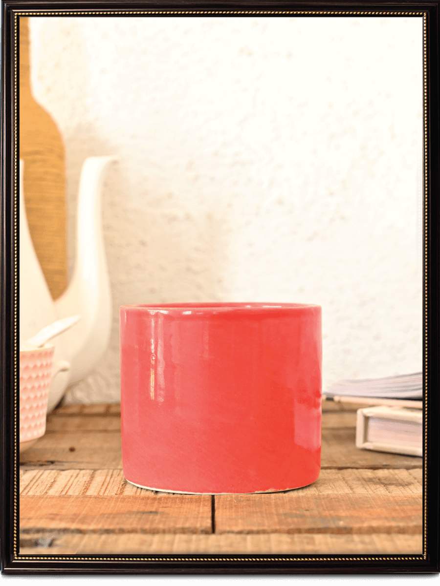 Pipe Ceramic Pot | Multiple Colors