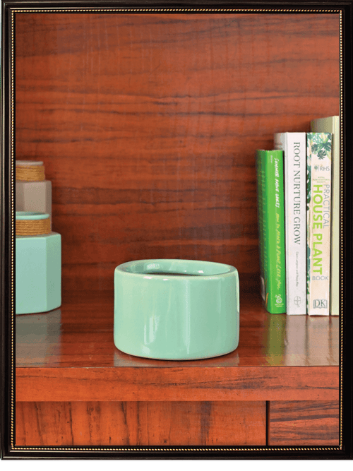 Aqua Green Ceramic Pot