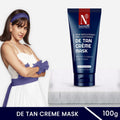 NutriGlow Advanced Organics De Tan Cream Mask - 100 gms