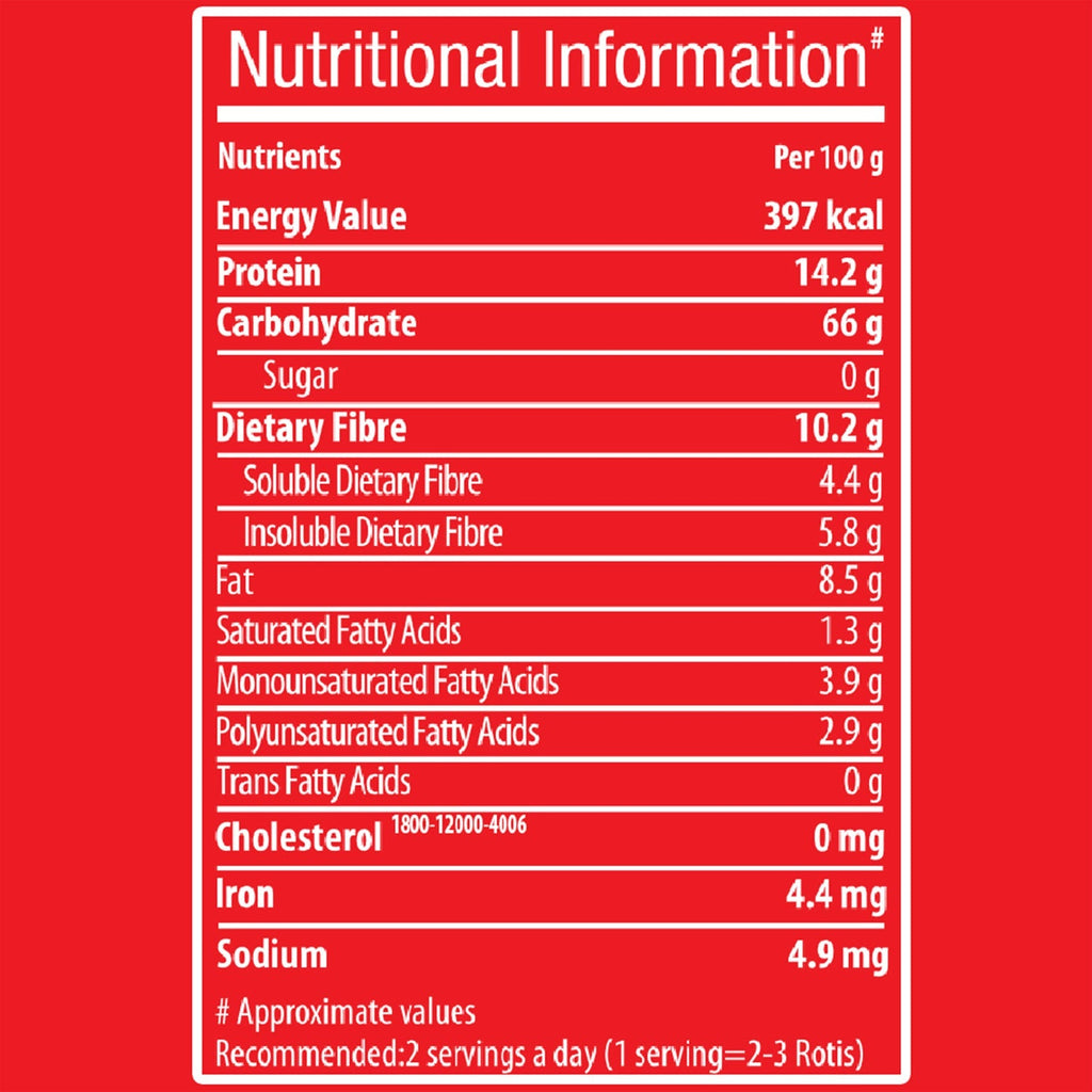 Bagrry's Oat Atta - 300 gms (pack of 2)