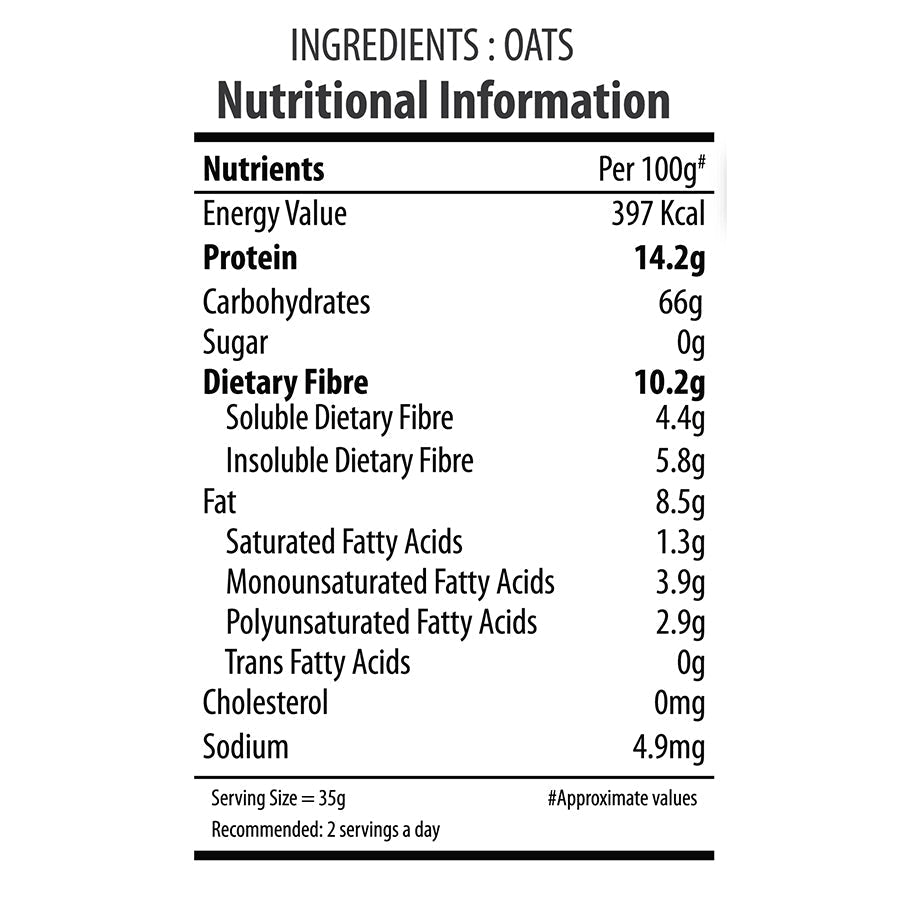 Bagrry's Steel Cut Oats - 500 gms