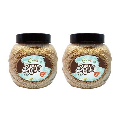 Nutriorg Gluten Free Raw Steelcut Oats